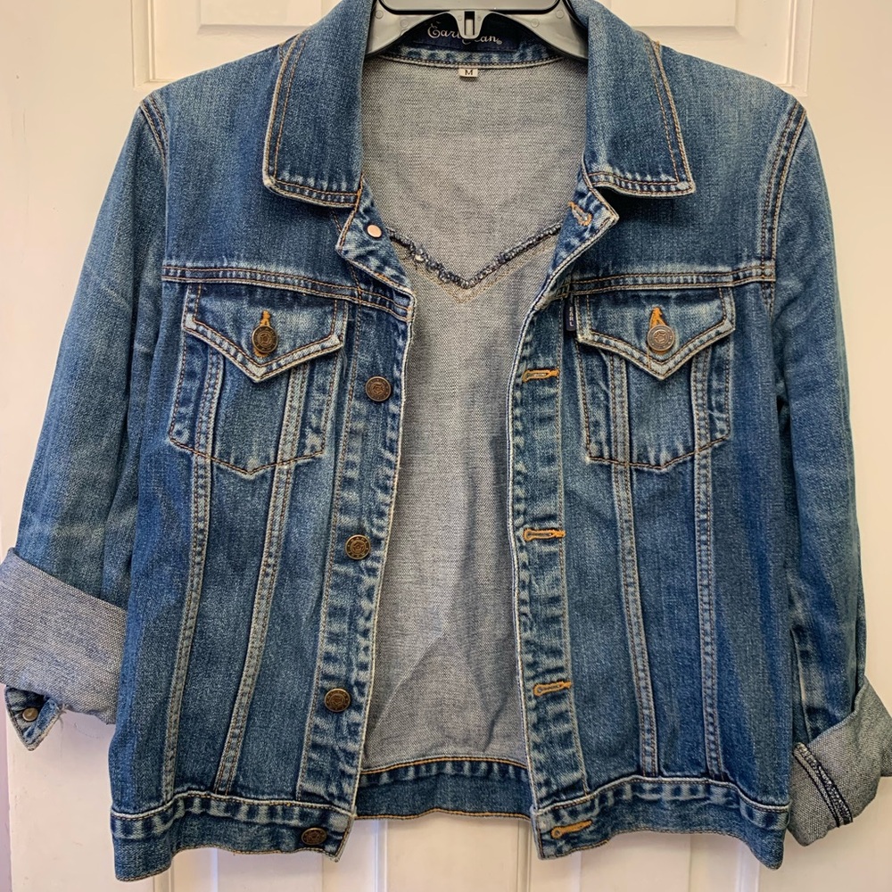 Earl Jean size M girls Jean jacket